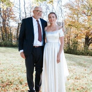 Classic Navy Wool Blend Suit Trousers Pants 36W / 32L